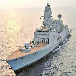Guided missile frigate Himgiri