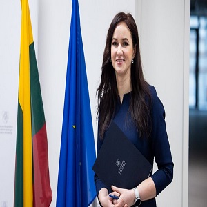 Lithuanian as Prime Minister Ruginiene