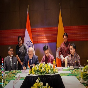 India and Bhutan