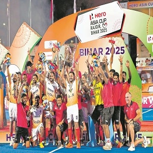 India wins Asia Cup hockey