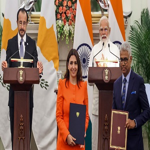 Modi Meets Nikos Christodoulides