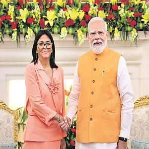 India and Venezuela