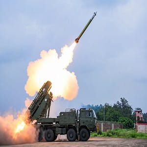 Pinaka Long Range Guided Rocket