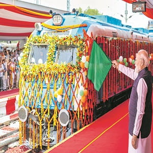 Indias first hydrogen train