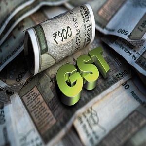 Indias gross Goods and Services Tax (GST)
