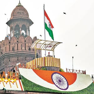Hoisting of the National Flag